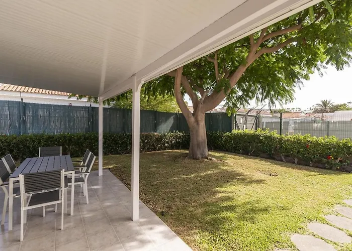 Bungalow Familiar Complejo Melocotones Maspalomas